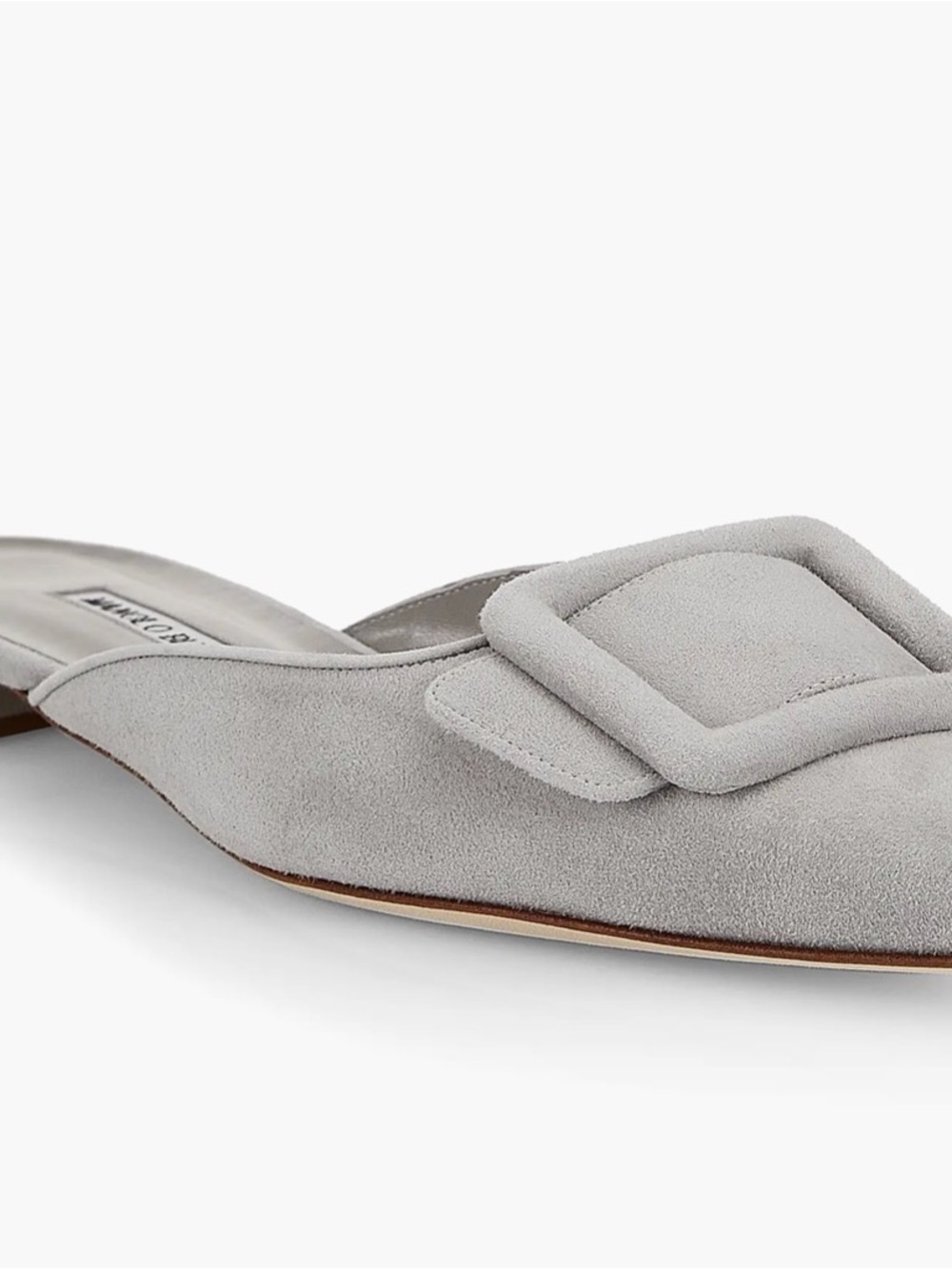Worn once - Maysale Suede Flats